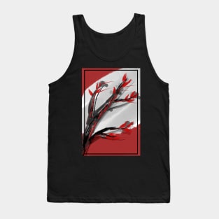 Tree Vision and the Sky - Expressionism Tank Top